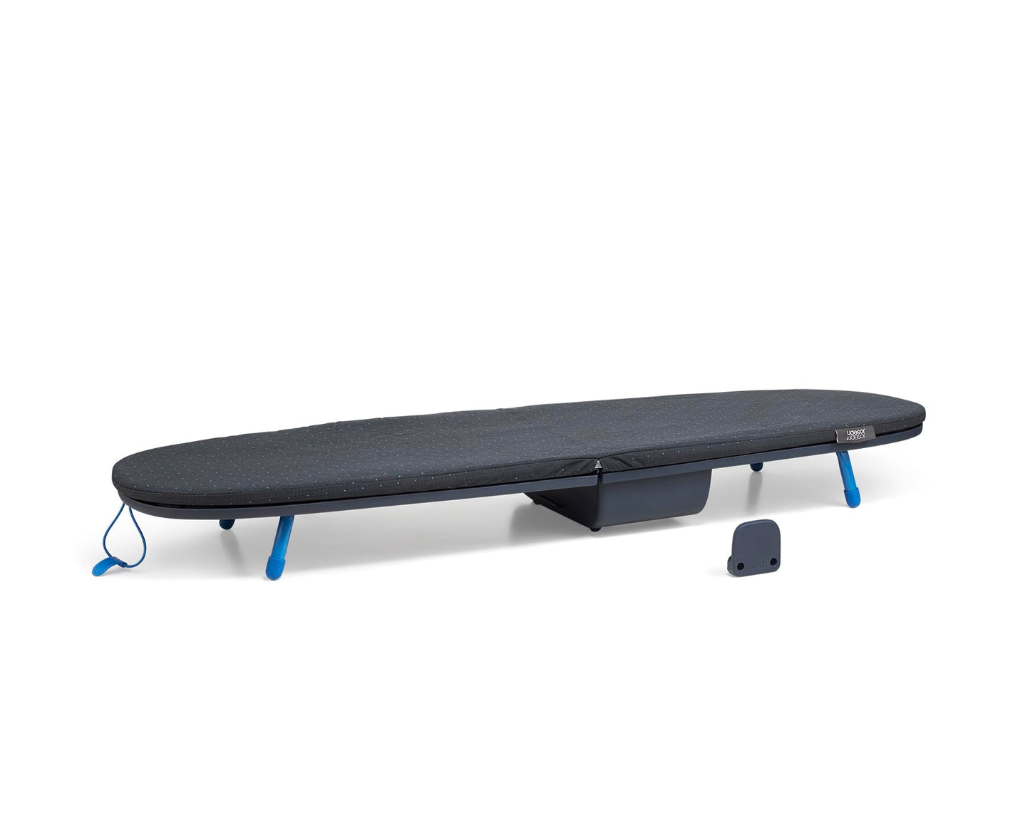 Joseph Joseph Pocket Max Plus Portable Folding Tabletop Ironing Board, 43" Surface, Integrated Iron Storage Hook