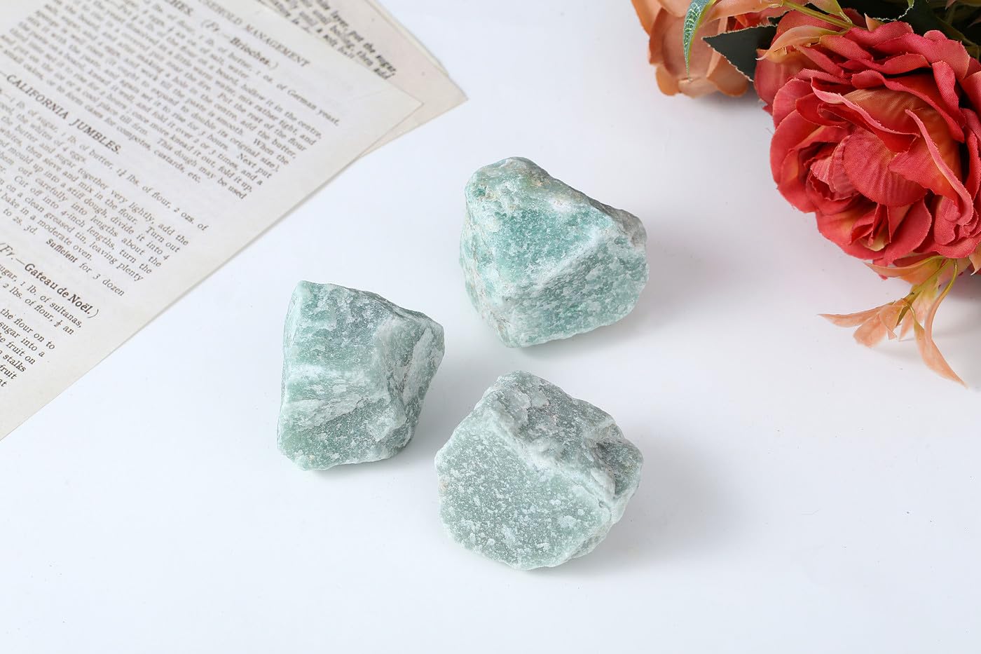 XIANNVXI Green Aventurine 1.8-2.2" Large Raw Crystals and Healing Stones Natural Rough Crystal Rocks for Decor Gifts Tumbling Cabbing Polishing Fountain Rocks 1PCS