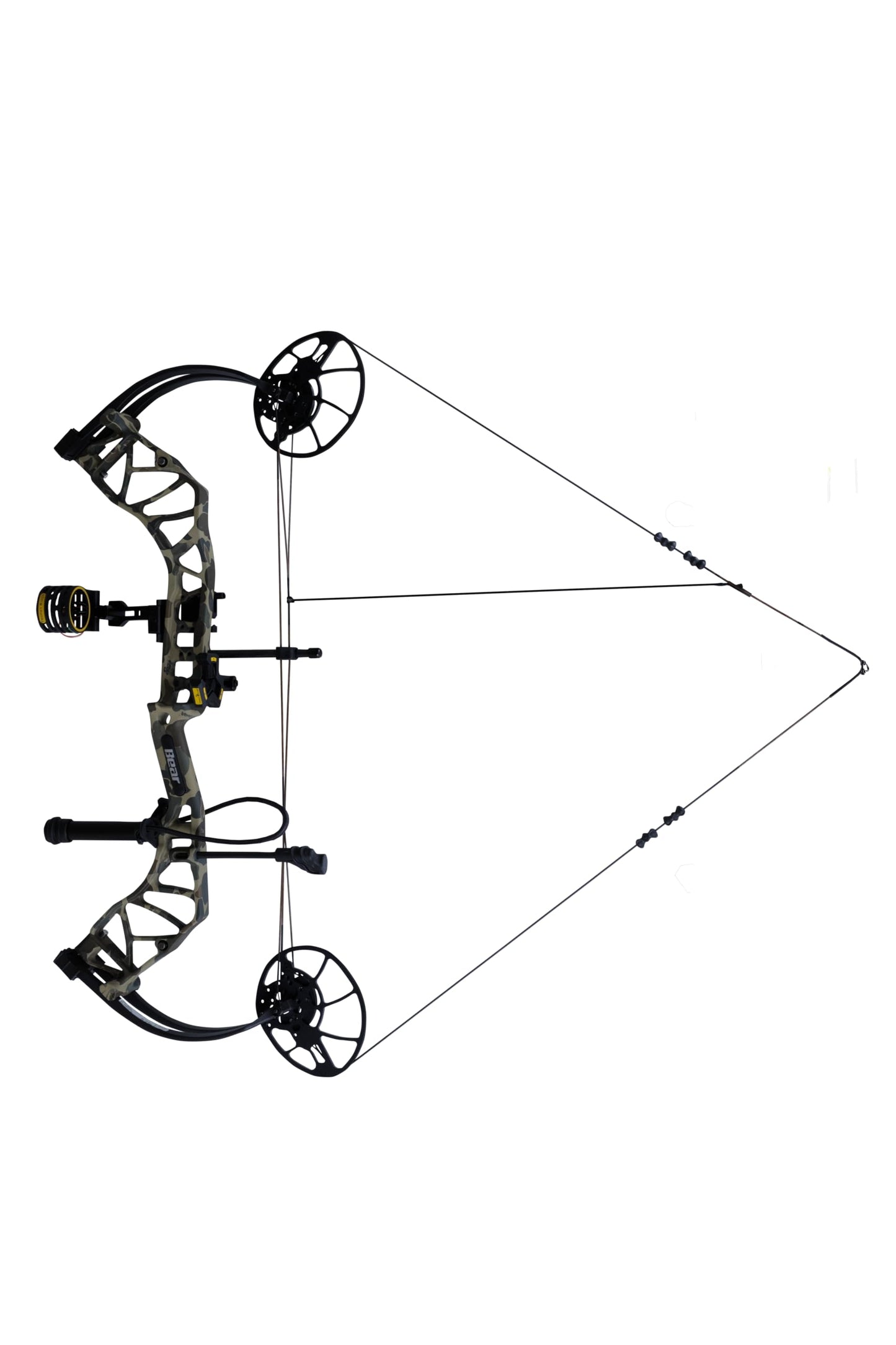 Bear Legit Maxx Ready to Hunt Compound Archery Bow, 70lb. Draw Weight, Right Hand, FRED Bear/Black