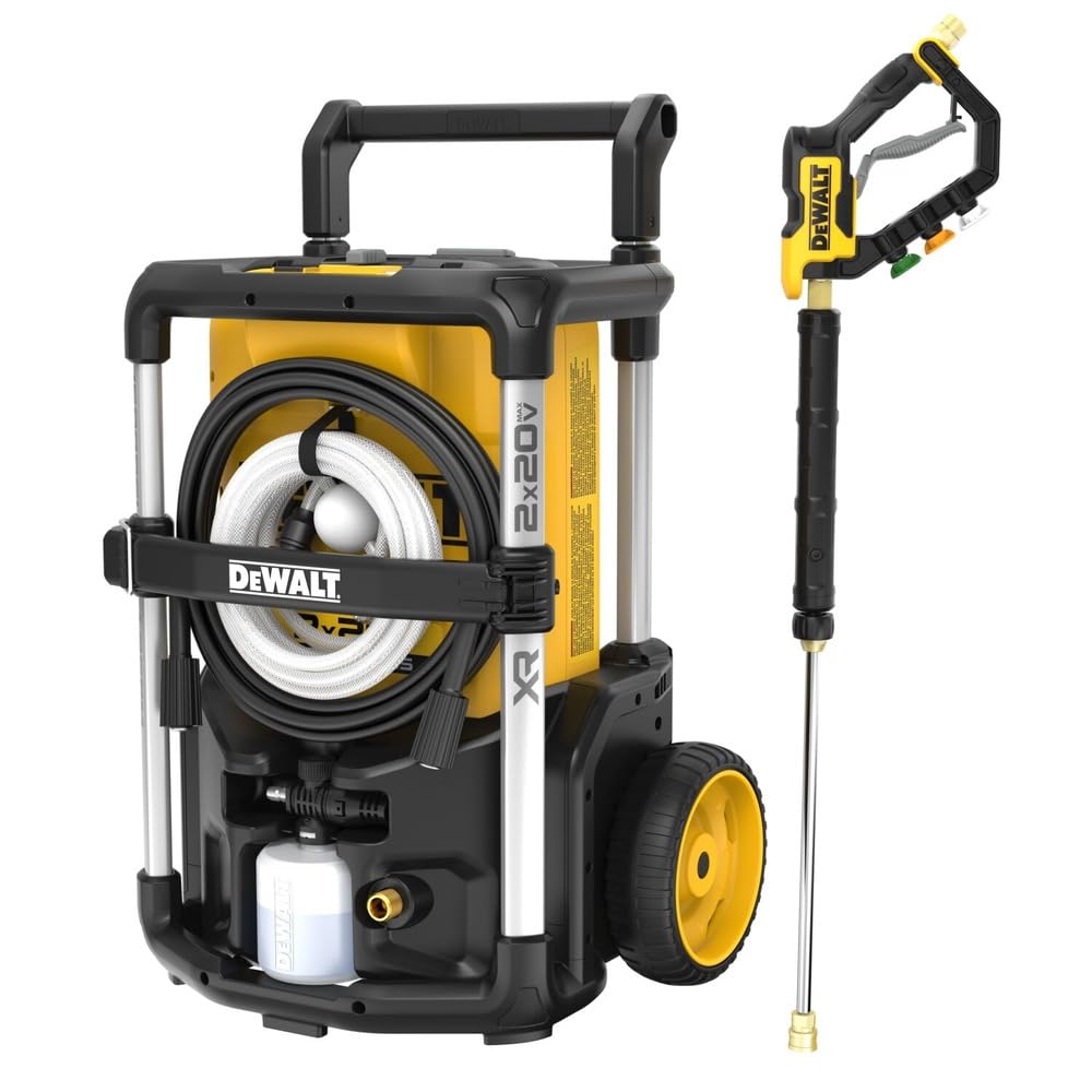 DW 2X20V 1600 PSI PRESSURE WASHER
