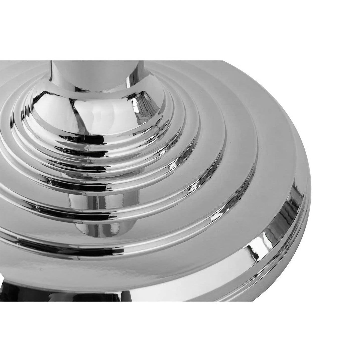 FRF FLAG Base Stand for Flag Indoor,Silver Interior Flag Holder Stands, Flag Pole Base for 1.3 Inch,1.1 and 0.9 Inch Diameter Flag Pole