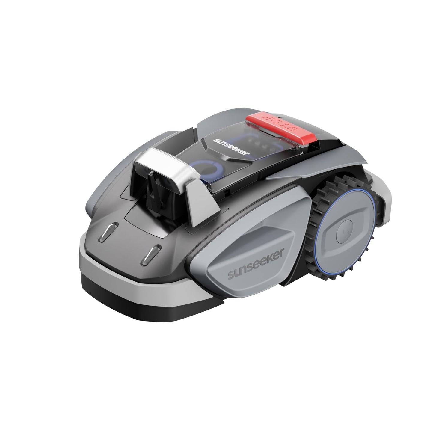 Sunseeker V3 Wireless Robot Lawn Mower 0.15 Acre/ 6,400 Sq. Ft, One-Click Mowing Automatic Lawn Mower, Vision AI Smart Obstacle Avoidance, 42% Slopes, Low Noise, Multi-Zone Navigation, App Control, In