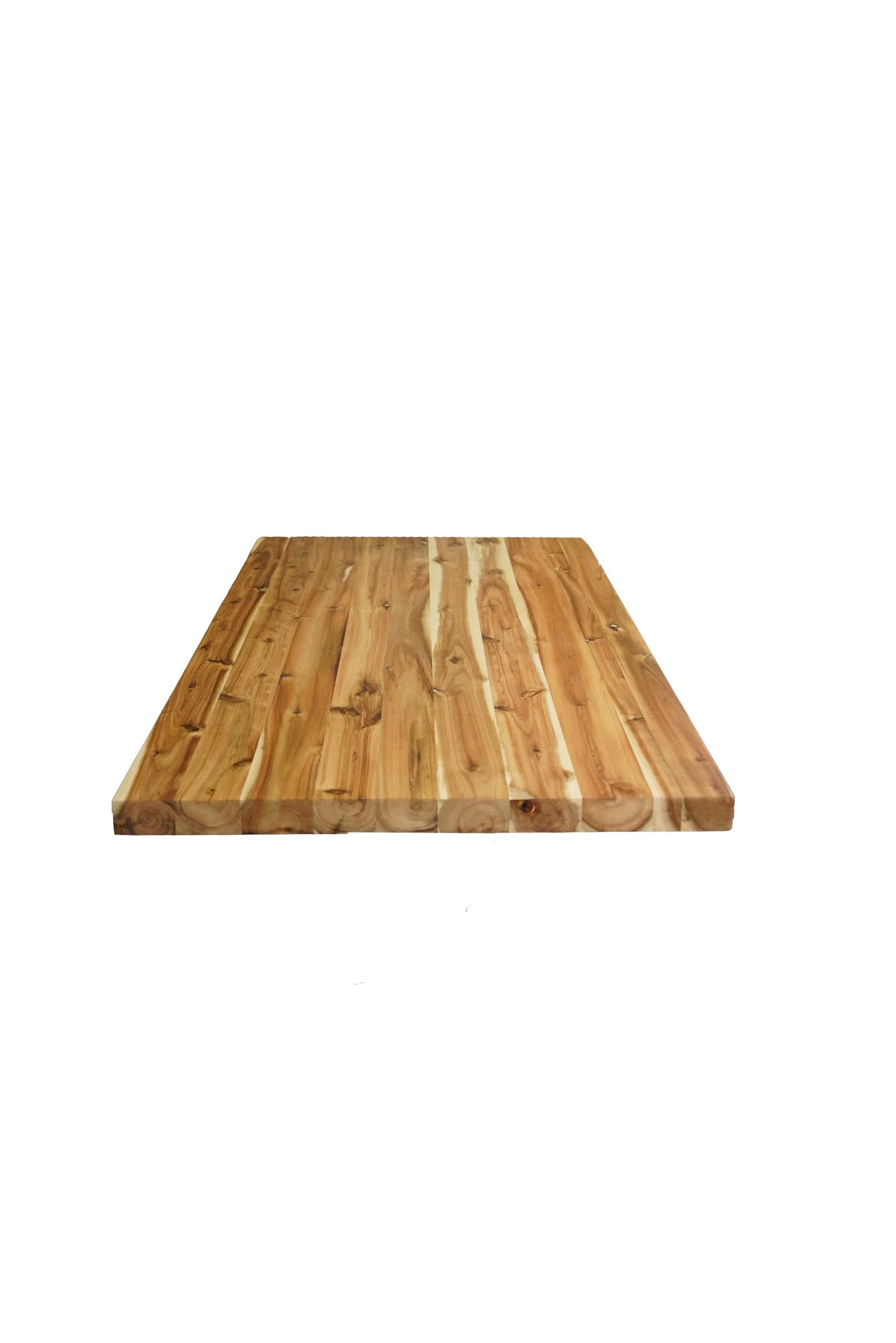 BingLTD - 42" L x 30" Rectangular Acacia Butcher Block Standard Countertop with Edge Grain (CT4230-AC-CC)
