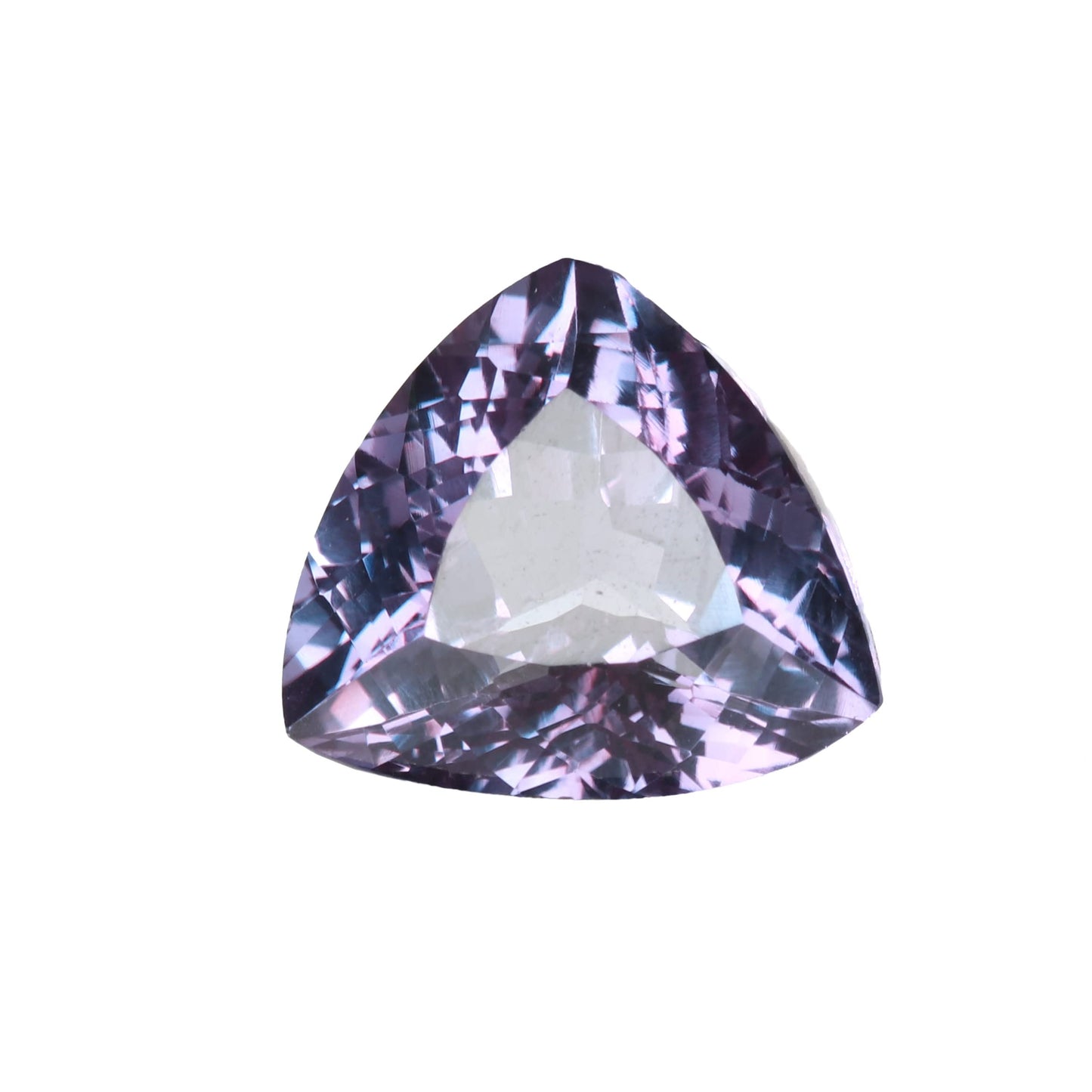 REAL-GEMS Ring Size Stone 7 Carat Color-Changing Alexandrite Trillion Cut Loose Gemstone