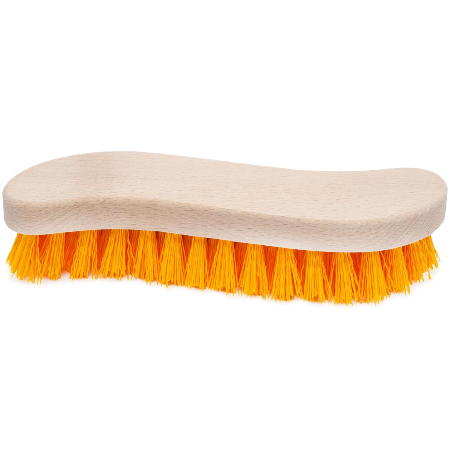 Pack of 3 - Hard Bristle Scrub Brush - Stiff Brush for Cleaning, Heavy Duty Utility Hand Brush Set for Indoor and Outdoor, Nylon Scrubbing Brush
