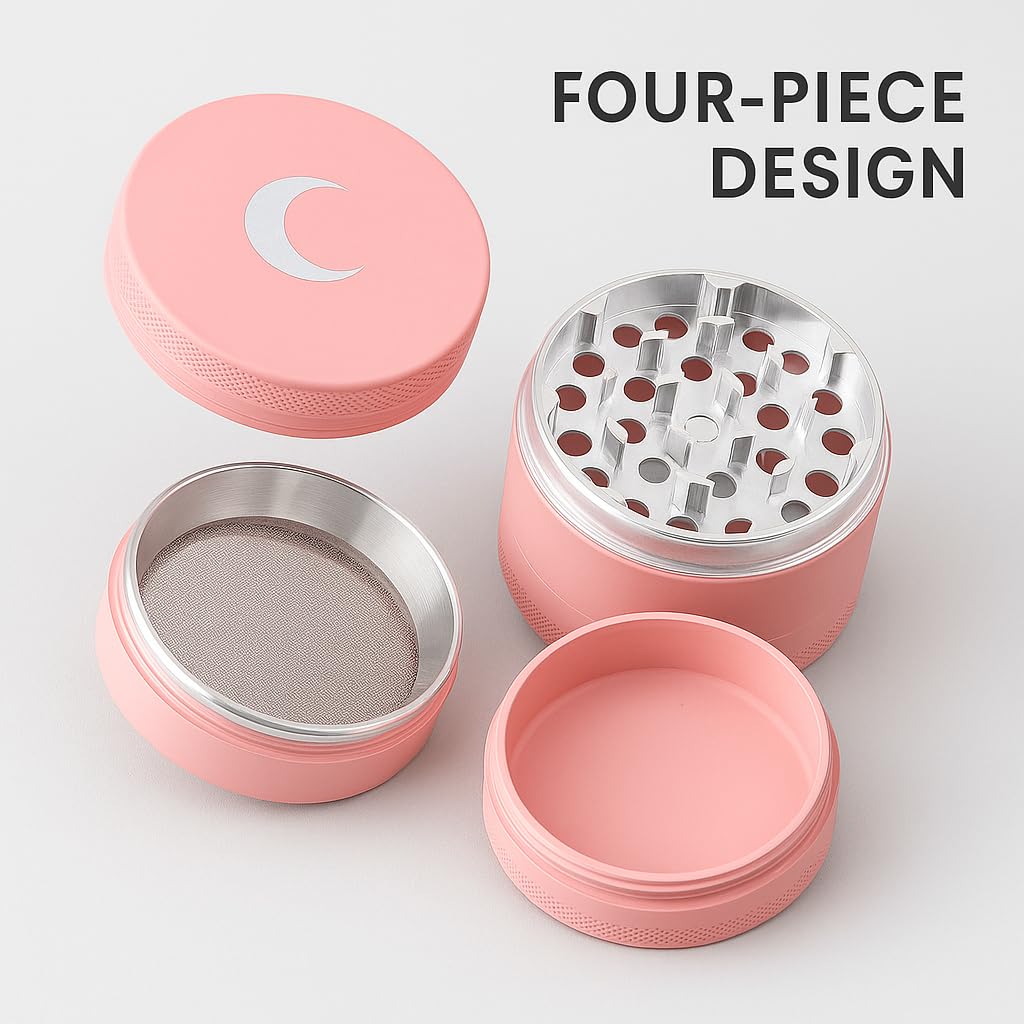 Brando Moon Manual Matte Spice Kitchen Crusher ā 2.5ā Coffee Bean Crusher with Cleaning Scraper and Storage, for Camping and Outdoor