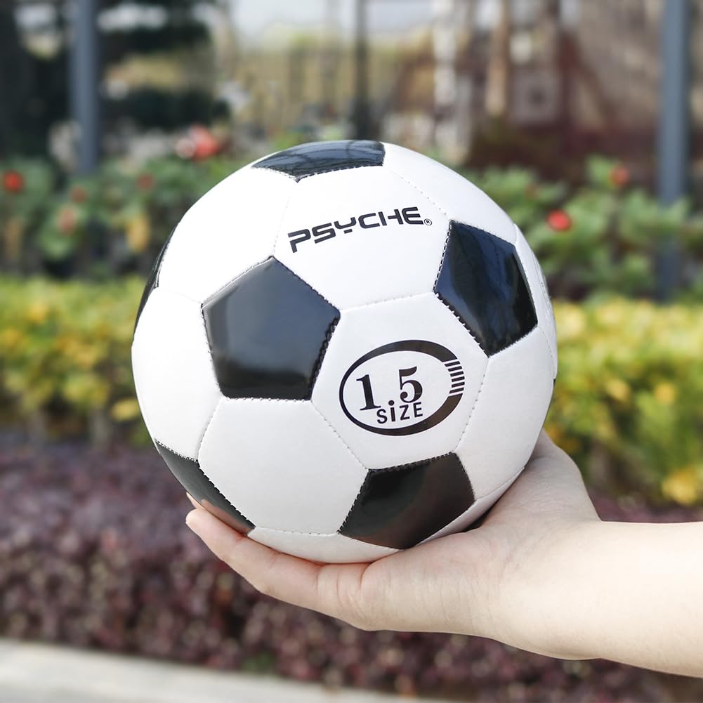 Wisdom Leaves Mini Soccer Ball for Kids/Toddlers,Small Soccer Balls Size 1.5,Baby Toy Balls for Indoor and Outdoor Play Games,Soft and Lightweight(160g)