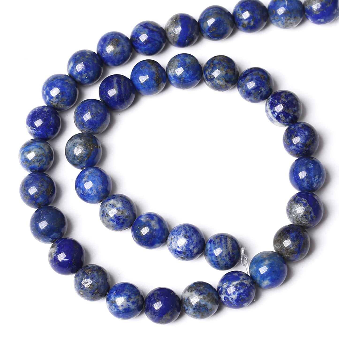 6MM 60PCS Natural Stone Blue Lapis Lazuli A Grade Gemstone Beads for Jewelry Making DIY Bracelet Crystal 1 Strand