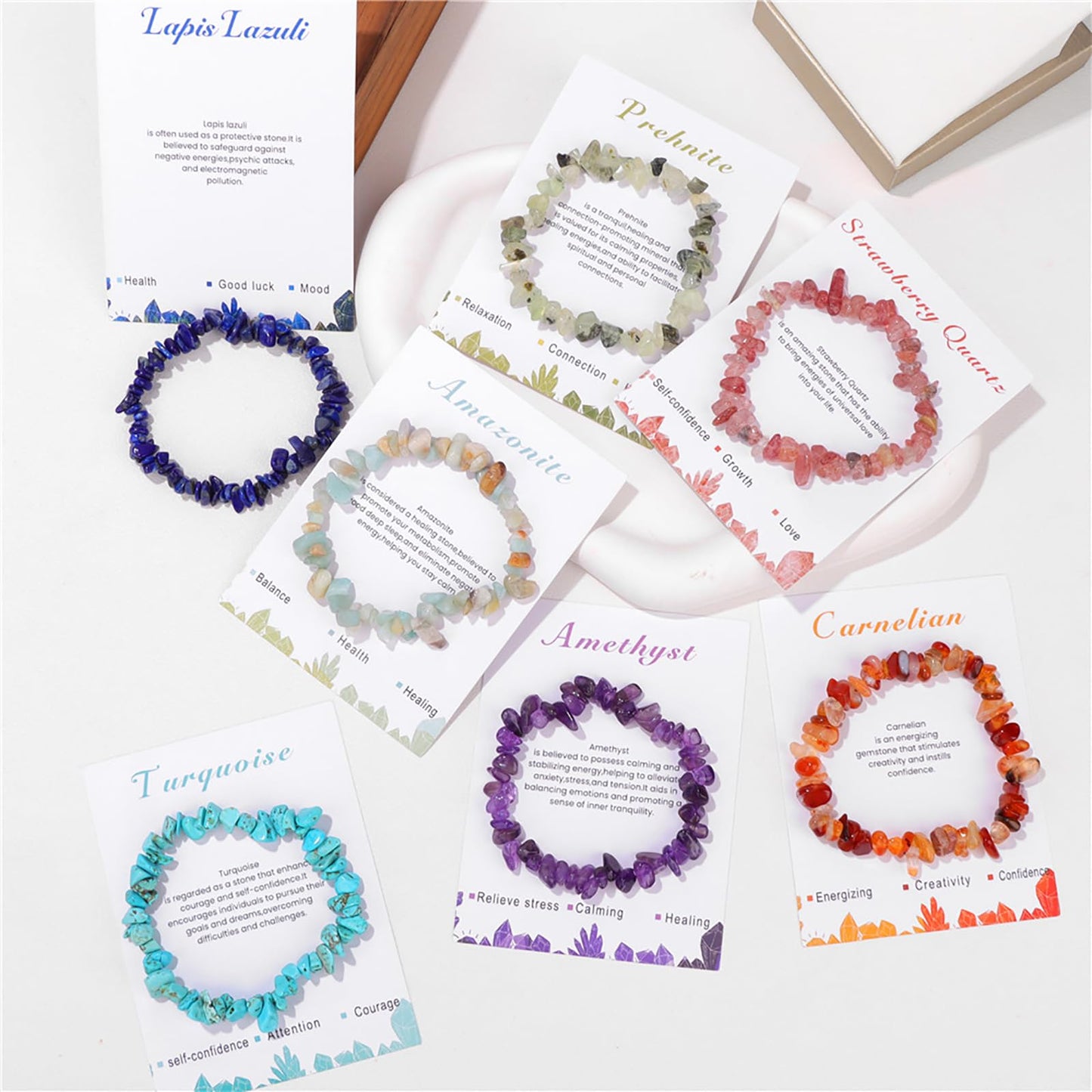 Lapis Lazuli Bracelet for Men Women 8mm Lapis Lazuli Crystal Bracelet Raw Gemstone Bracelets Blue Bracelets Natural Stone Bracelet Lapis Lazuli Jewelry for Women