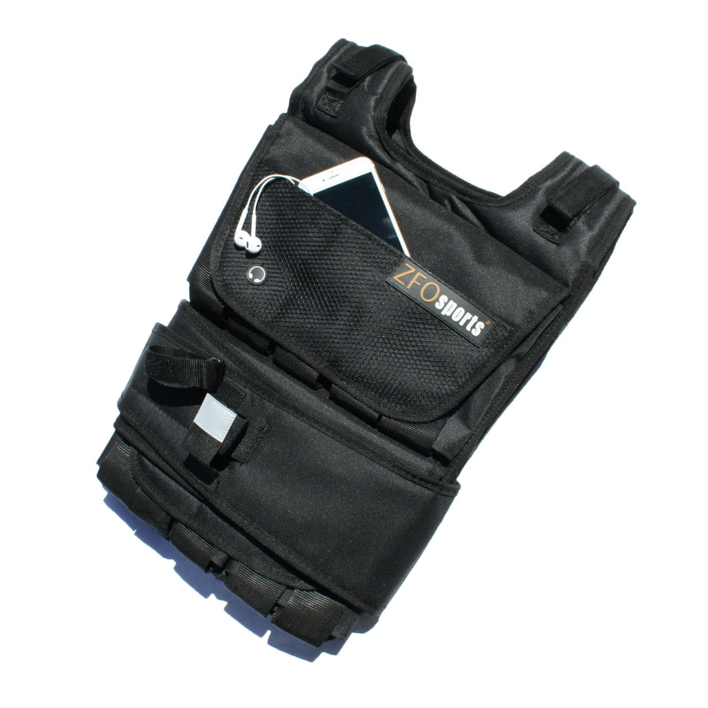 ZFOsports® - 80LBS ADJUSTABLE WEIGHTED VEST