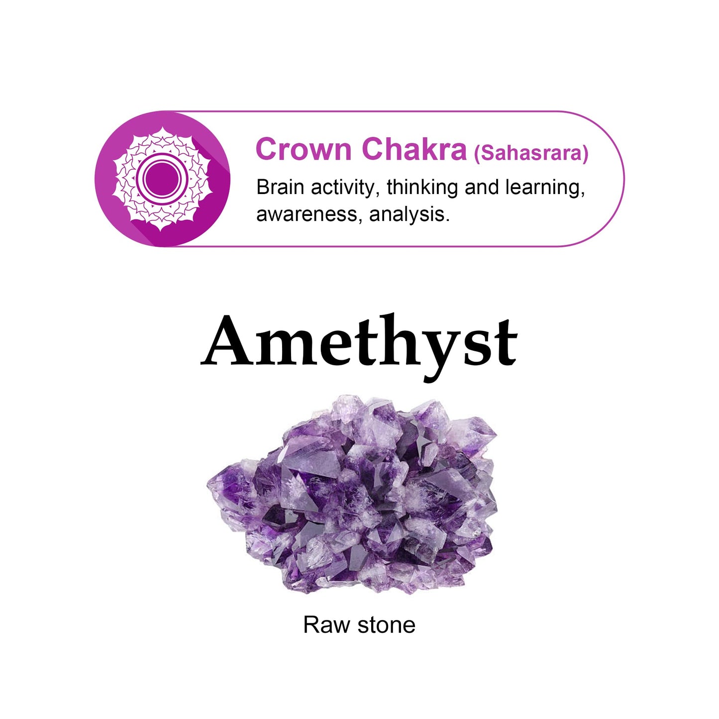 TAGREVO Natural Amethyst Crystal Silver Bracelet, 0.12" Faceted Stone Beads Adjustable Jewelry for Women, Handmade Crown Chakra Design for Meditation & Spiritual Gifts