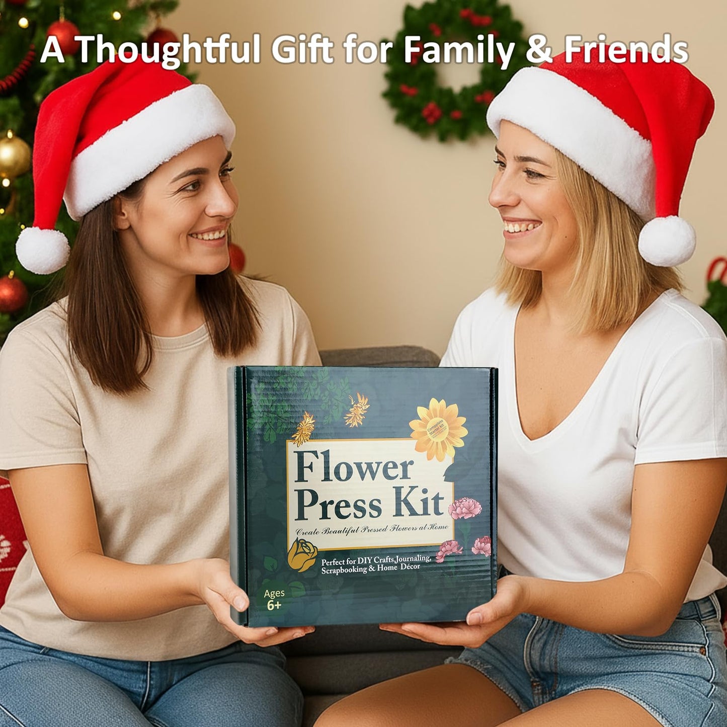 MeRGBWLife Flower Press - 11"x11" Wooden 10 Layer Flower Press Kit for Crafts Pressed Flowers & Plant Press, Scrapbooking, Bookmark Making, Wedding Bouquet Preservation, Dried Flowers