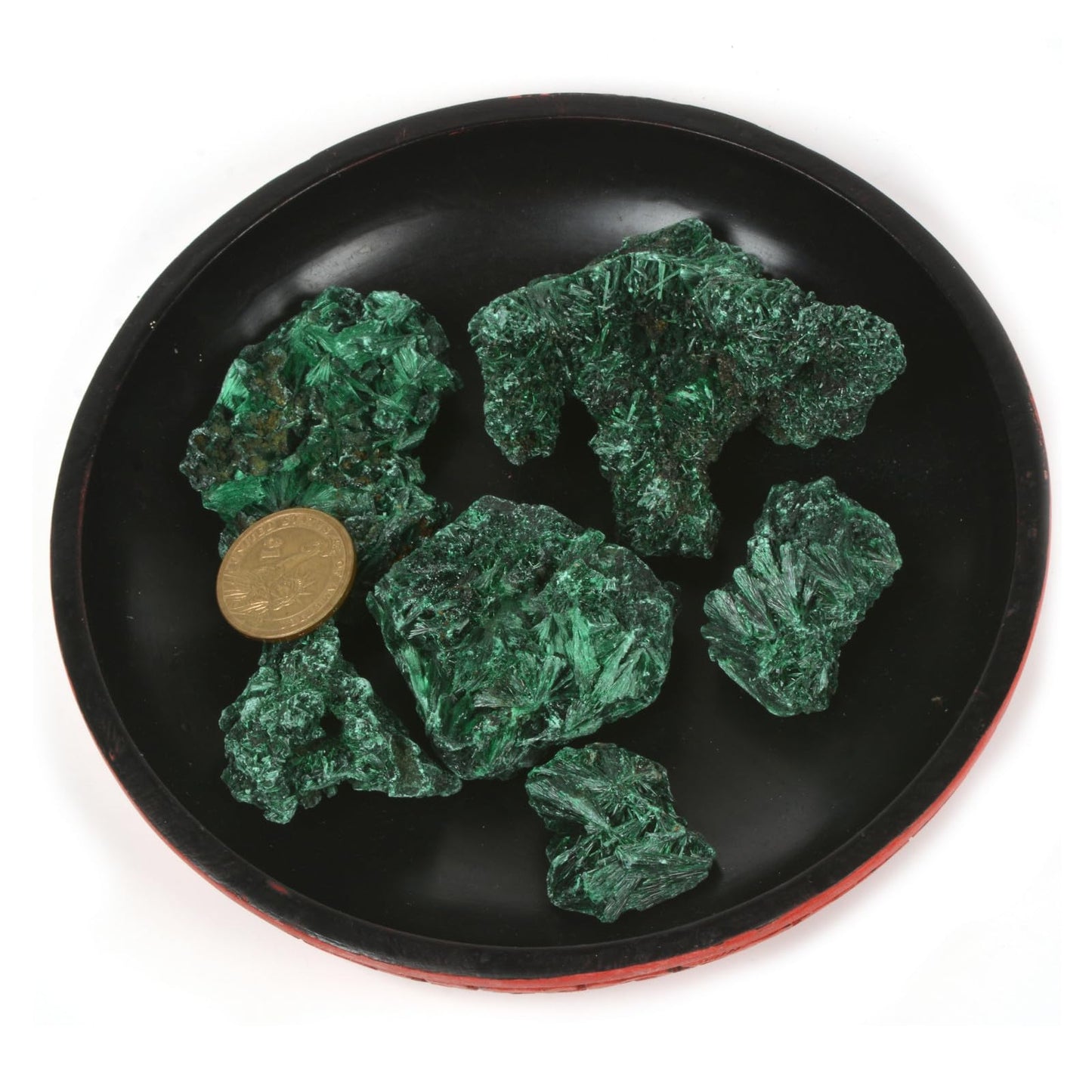 Justinstones 1/2LB Large Raw Drusy Malachite Natural Crystal Healing Stones Rock Collection
