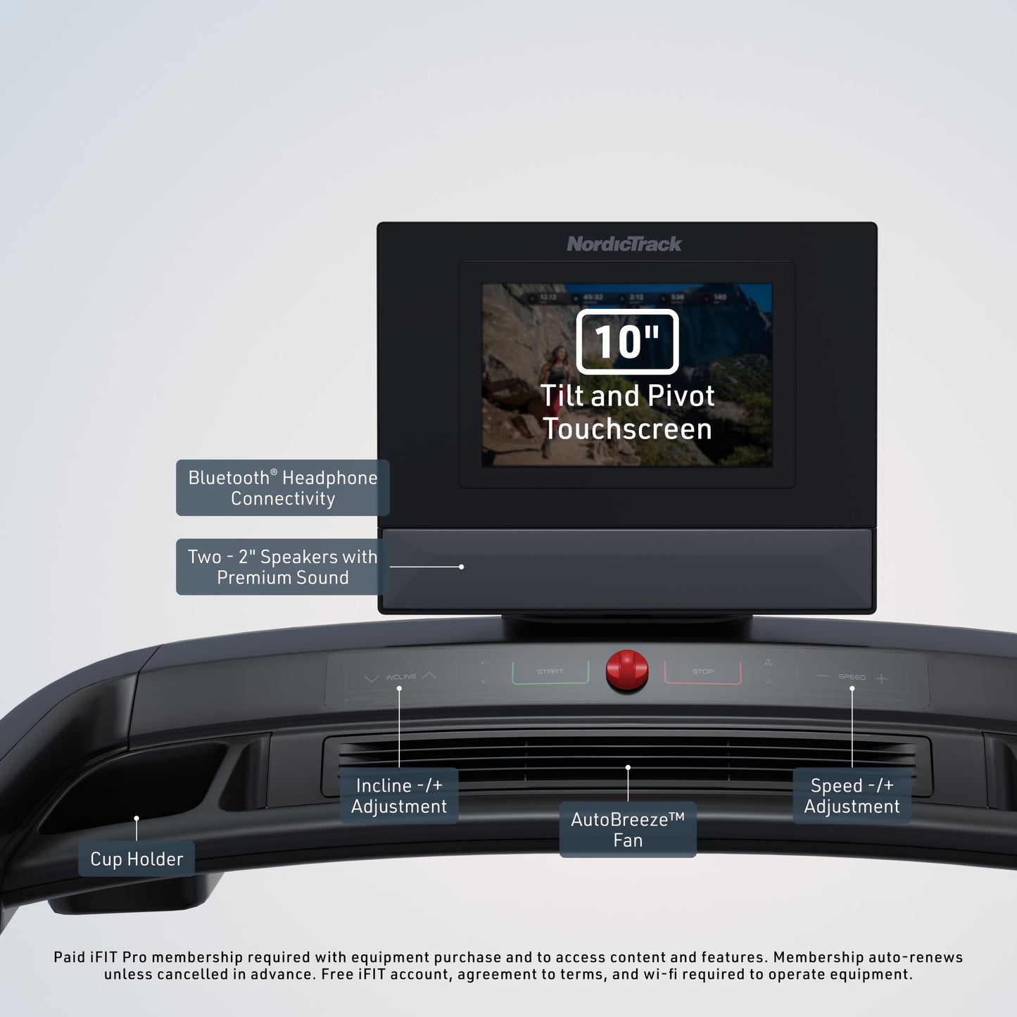 NordicTrack Commercial 1250 Treadmill with iFIT