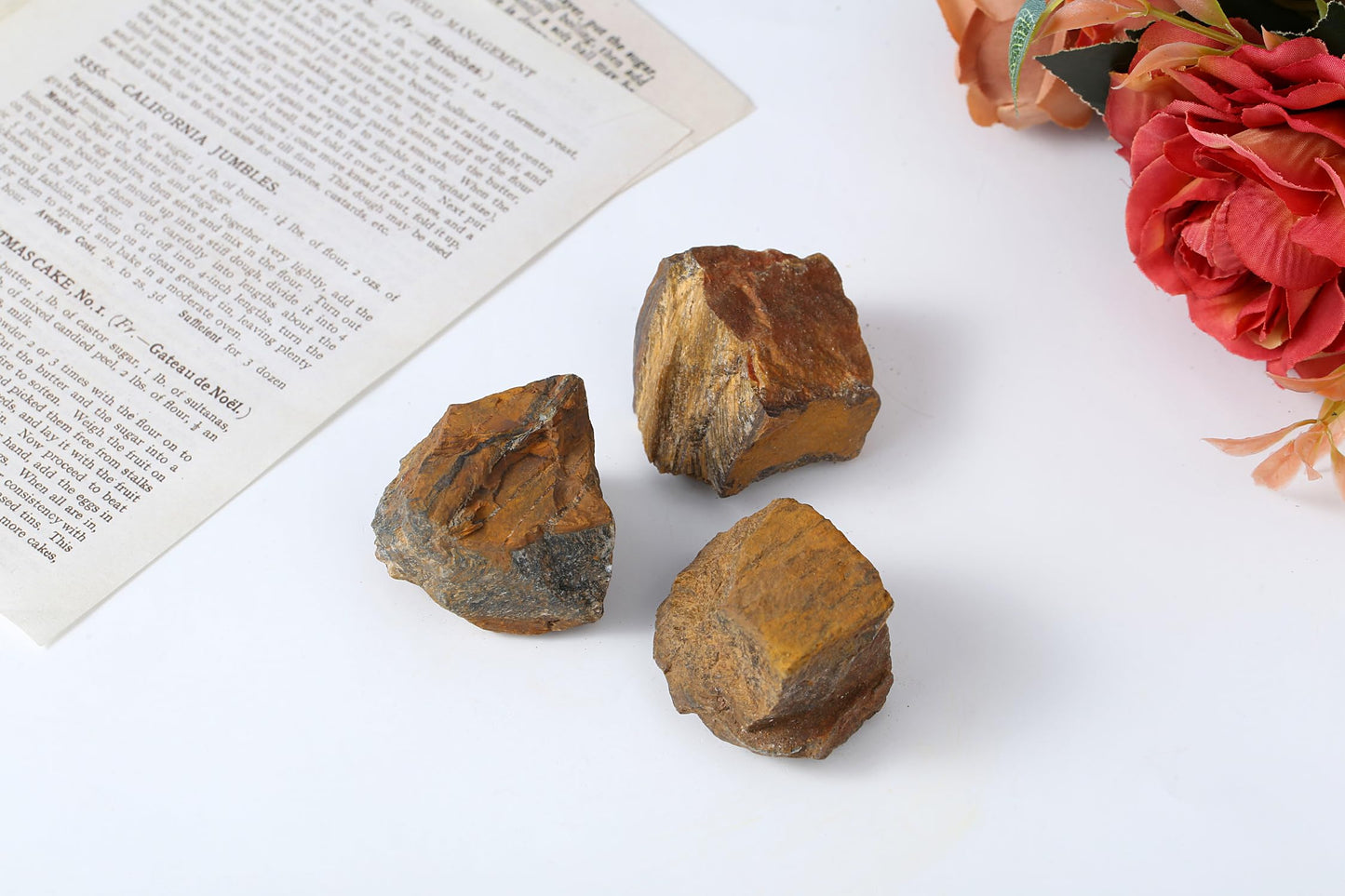 XIANNVXI Tigers Eye 1.8-2.2" Large Raw Crystals and Healing Stones Natural Rough Crystal Rocks for Decor Gifts Tumbling Cabbing Polishing Fountain Rocks 1PCS