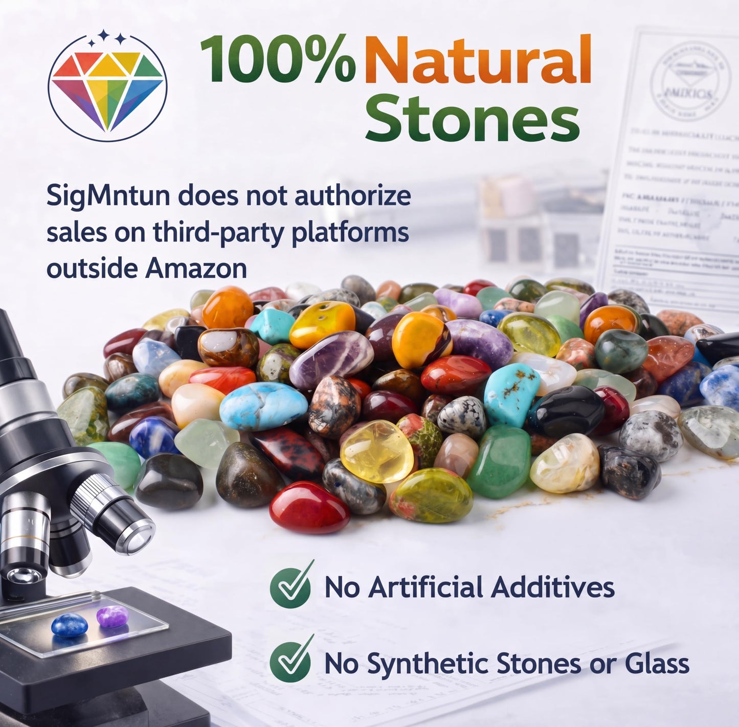 SigMntun Polished Clear Quartz Crystal Chips Set, 128 Pcs 0.4" inches - Handpicked Tumbled Stones and Crystals Bulk for Healing, Reiki, Meditation, Witchcraft and Home Decor
