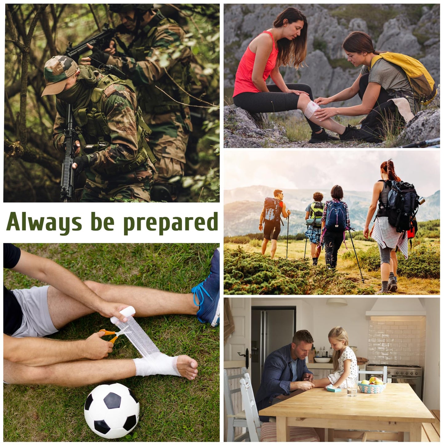 ABPIR 170 PCS Survival Kits, Survival First Aid Kit with Essential Survival Gear Emergency Medical Supplies for Hiking Camping Backpacking Outdoor Adventure, Gifts for Him Dad Men Christmas
