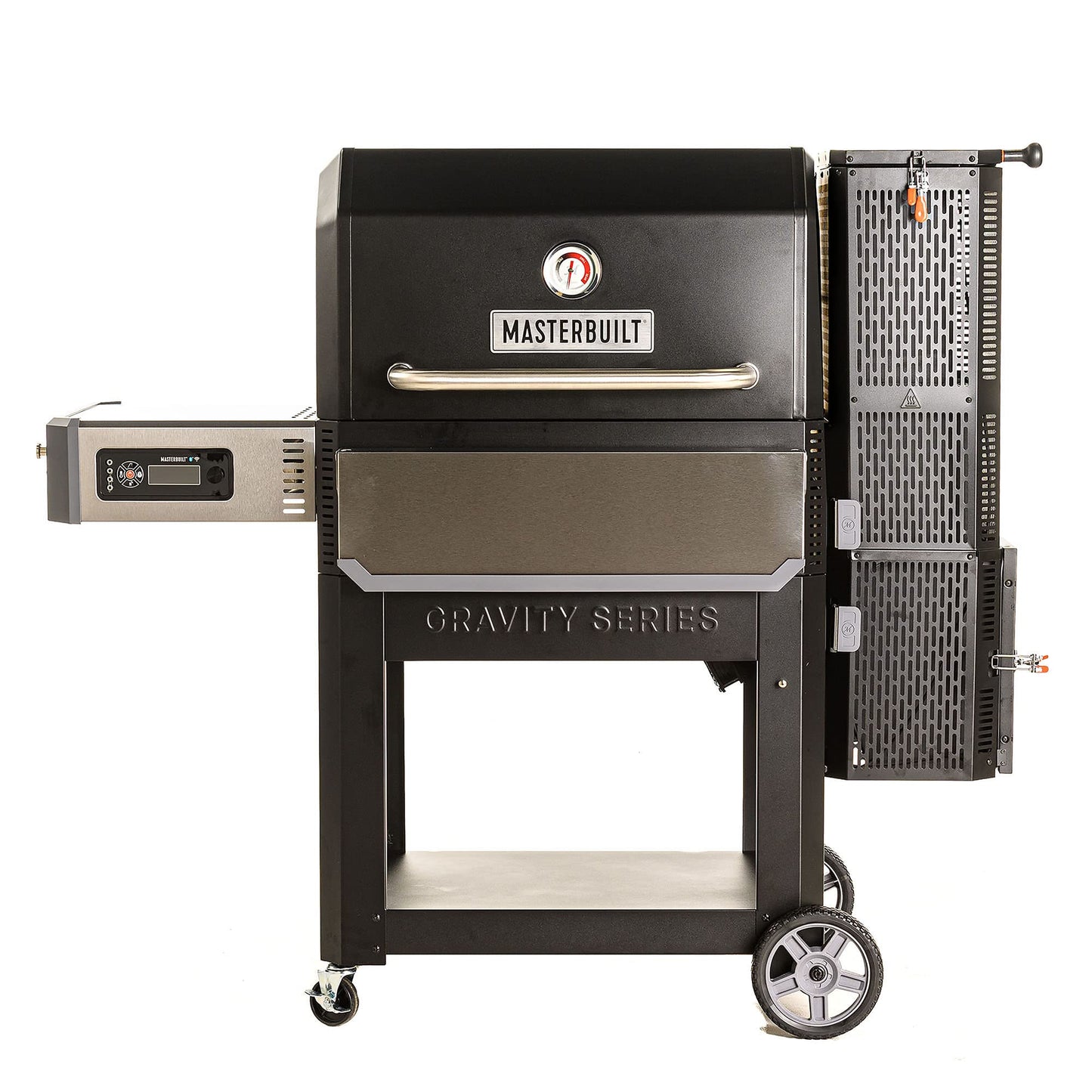 Masterbuilt Gravity Series 1050 Digital Charcoal Grill Smoker Combo + Cover Bundle