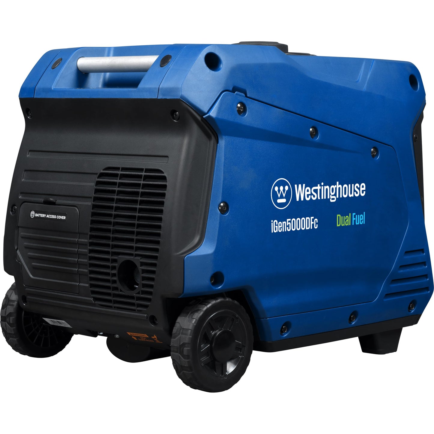 Westinghouse 5000 Peak Watt Super Quiet Dual Fuel Portable Inverter Generator, Remote Electric Start, Gas & Propane Powered, RV Ready, CO Sensor, Parallel Capable