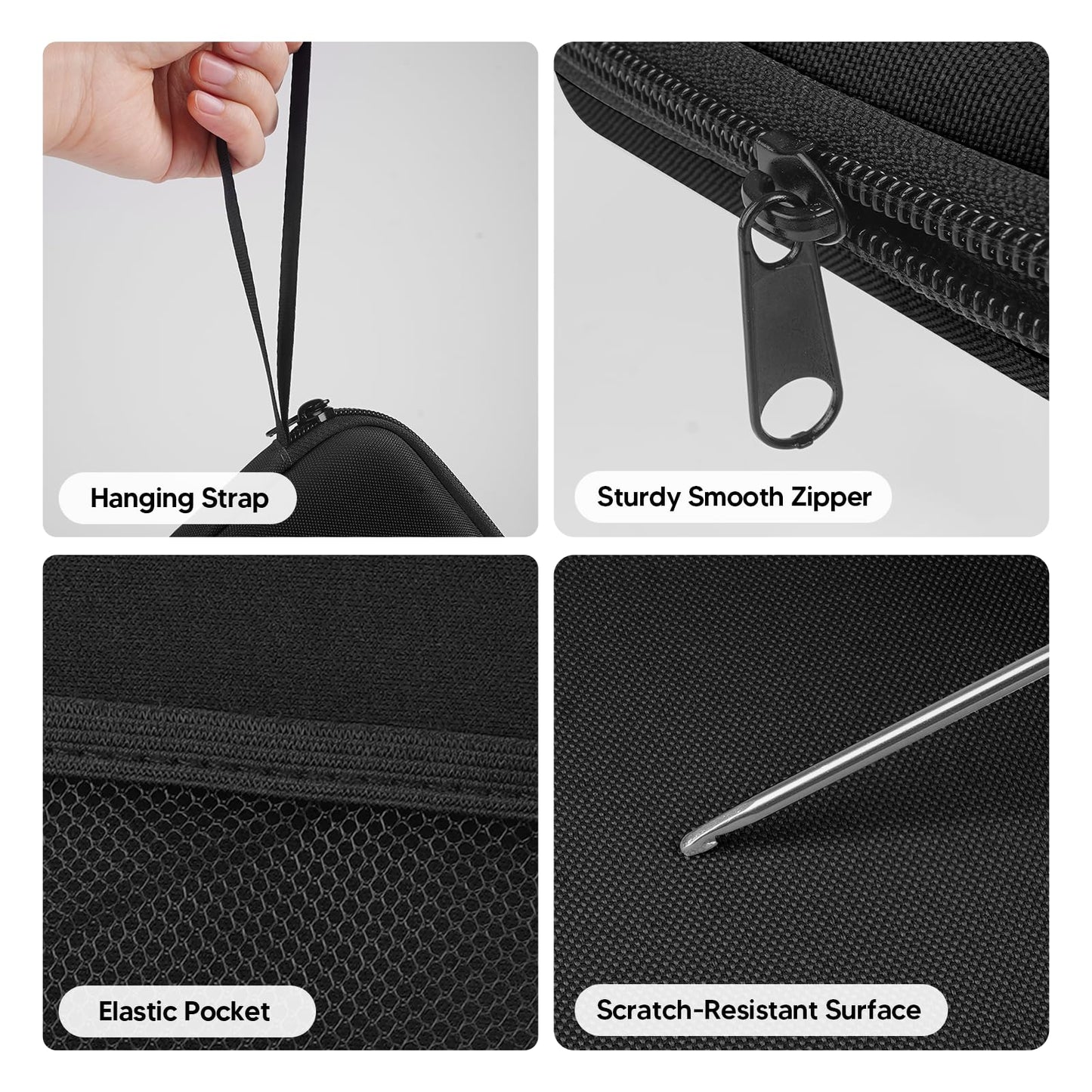 Neck Reading Light with Storage Case:10-80Hrs Eye-Friendly Rechargeable Book Lamp, Knitting Crochet Accessories Sewing Craft Light, Mothers Day Gifts for Mom Wife Book Lovers Readers Knitters Crafters