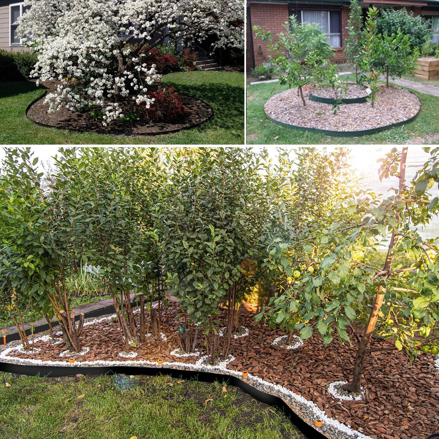 75ft x 24in x 60mil-Tree Root Barrier Bamboo Barrier Rhizome Control Barrier for Landscaping and Protection Roads