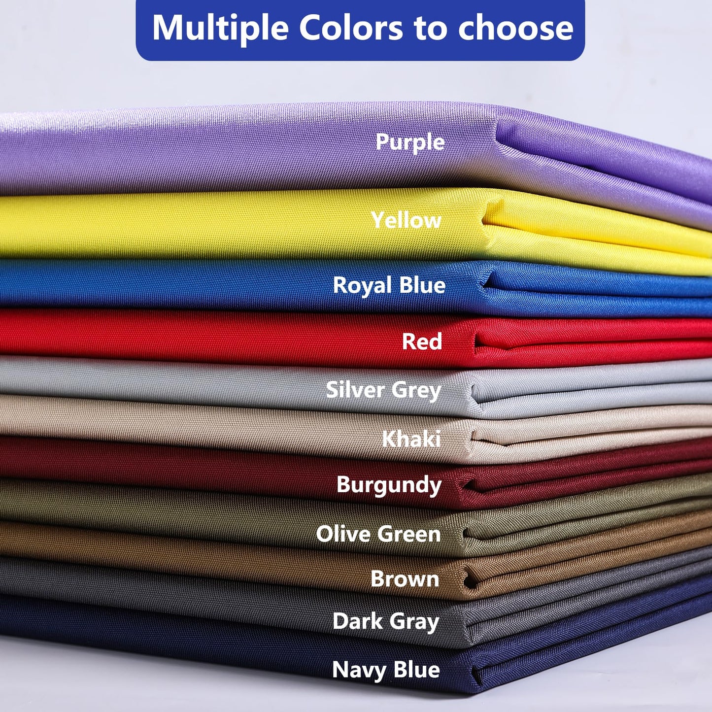 Waterproof Canvas Fabric by The Yard – 58" 600D Polyester Cordura Fabric – Upholstery Fabric for Indoor Outdoor Chair (Burgundy, 2 Yard (58"x 72")