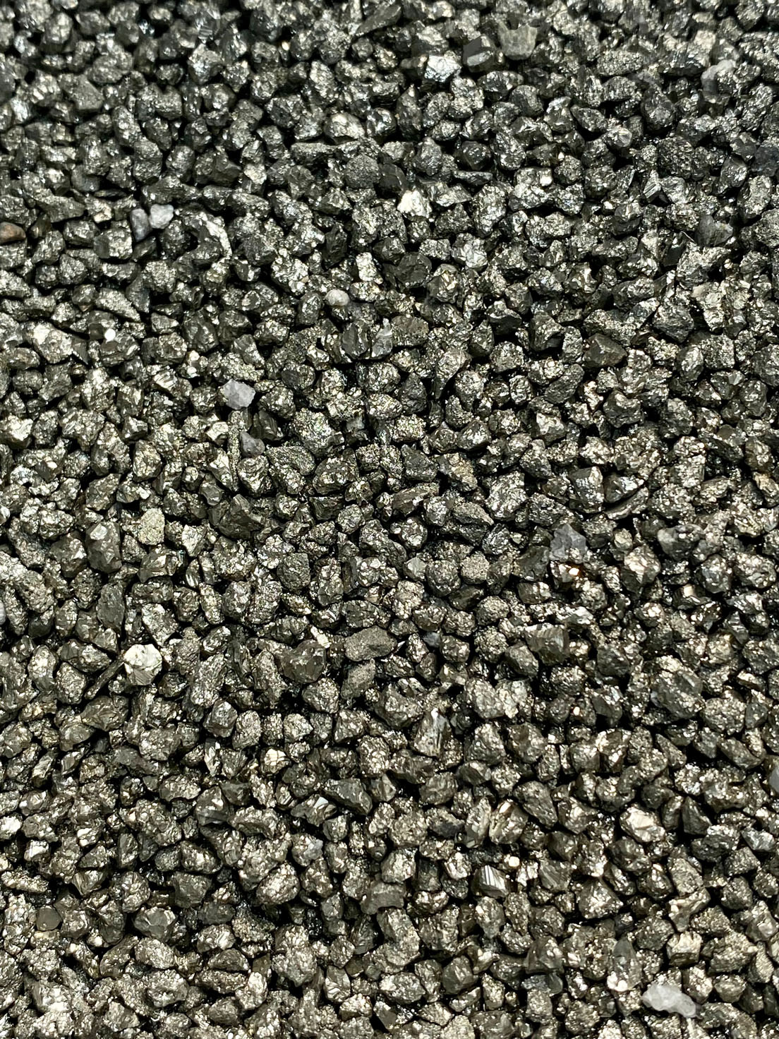 Rise Perspective Pyrite - Just Above 2mm no Powder - 100% Pyrite Life+Love! Grounding Abundance Prosperity! ja2(10 Pounds)