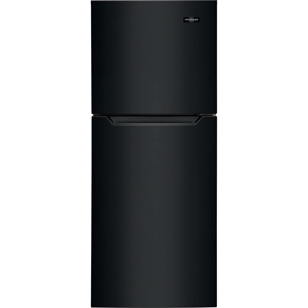 Frigidaire 11.6 Cu. Ft. Compact ADA Top Freezer Refrigerator in Black with Electronic Control Panel, Reversible Door Swing, ENERGY STAR
