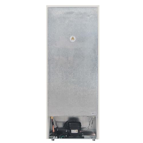 Frigidaire EFR753 Retro Apartment Size Refrigerator with Top Freezer - 2 Door Fridge with 7.5 Cu Ft of Storage Capacity, Adjustable Spill-Proof Shelves, Door & Crisper Bins, CREAM