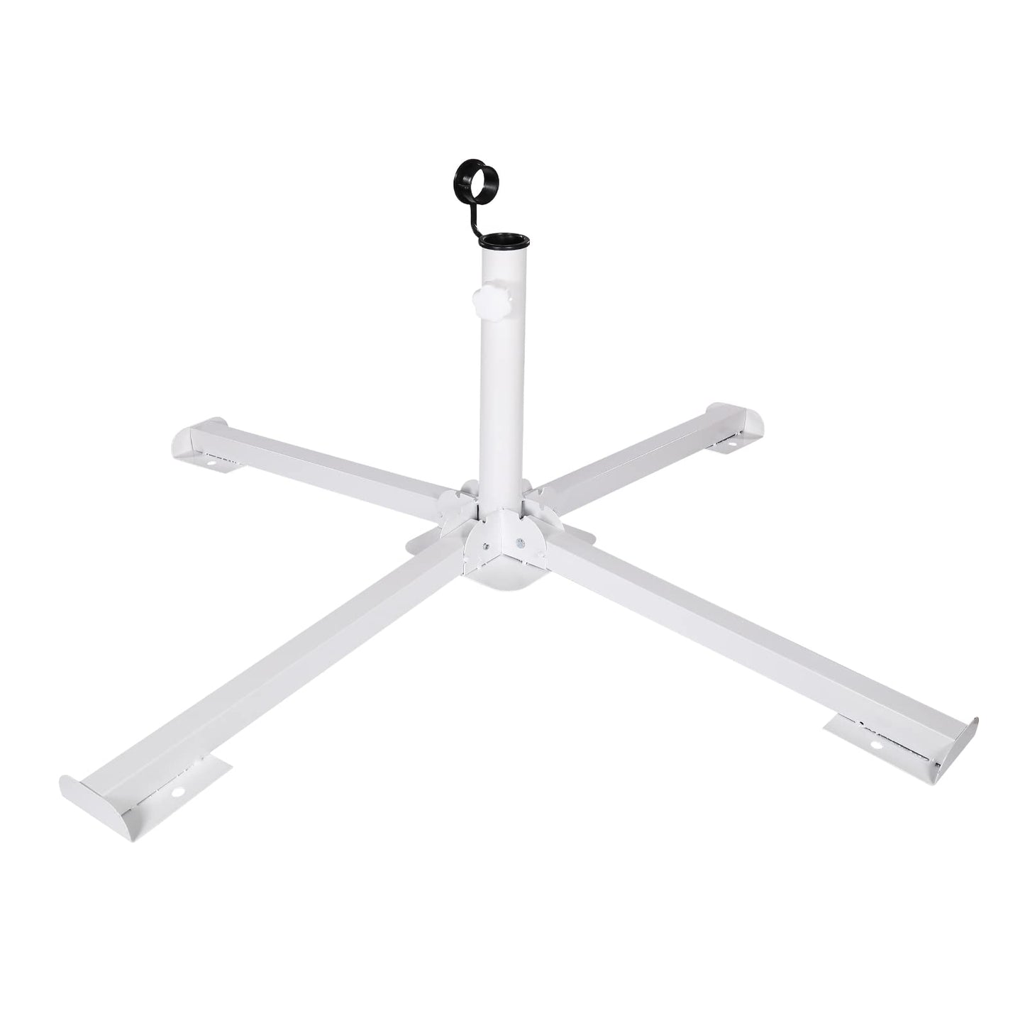 SUQ I OME Portable Foldable Patio Umbrella Base Stand, Fit 6 7 8 Feet Sunshade 1.02"-1.3'' Inch Pole for 6 to 10ft Parasol Portable Storage Beach Umbrella Stand Umbrella Base Holder