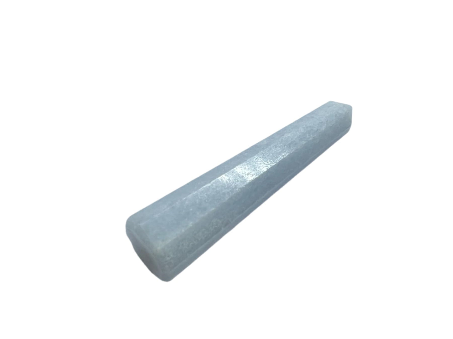 Blue Calcite 3 Inch Gemstones Obelisk Tower Jumbo Facet Aura Rock Crystal Natural Polished Earth Wand Spirit