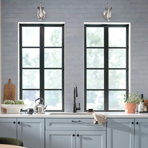 Moen Orivesi Matte Black One-Handle High Arc Pulldown Kitchen Faucet with Power Boost, 87891BL