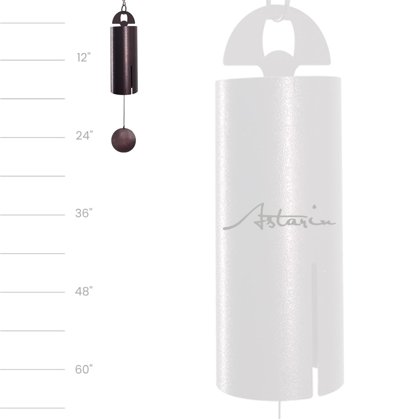 ASTARIN Wind Chimes for Outside Deep Tone Heroic Windbell Deep Resonance Serenity Bell Outdoor Decor for Patio,Yard,Porch,Garden