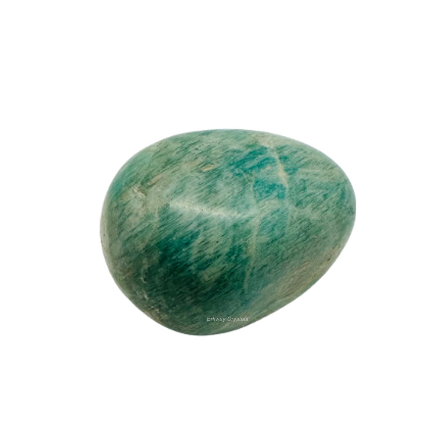 Erliway Amazonite Healing Crystal Stones, 1.25-2.0" Large Reiki Healing Gemstones Natural Tumbled Polished Stones for Energy Witchcraft Therapy Meditation