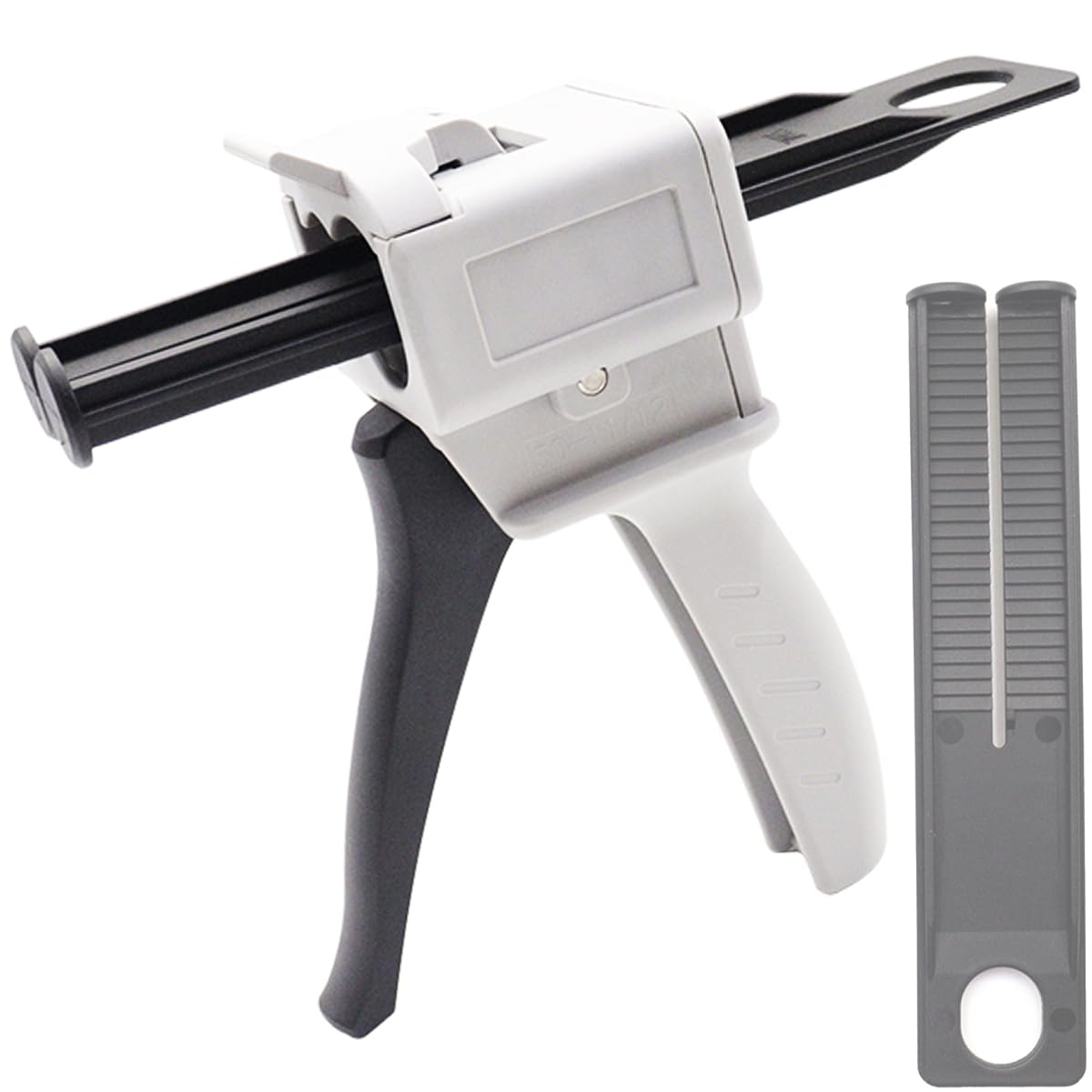 HFYJJHKQ 1:1 glue gun AB epoxy sealant gun 50ml 1:1 manual glue gun AB two-component glue dispensing gun kit