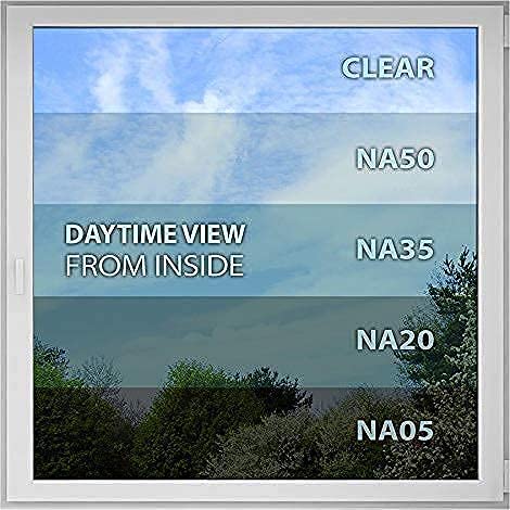 Privacy Residential/Commercial Window Film Chrom N05 (36in X 50ft)
