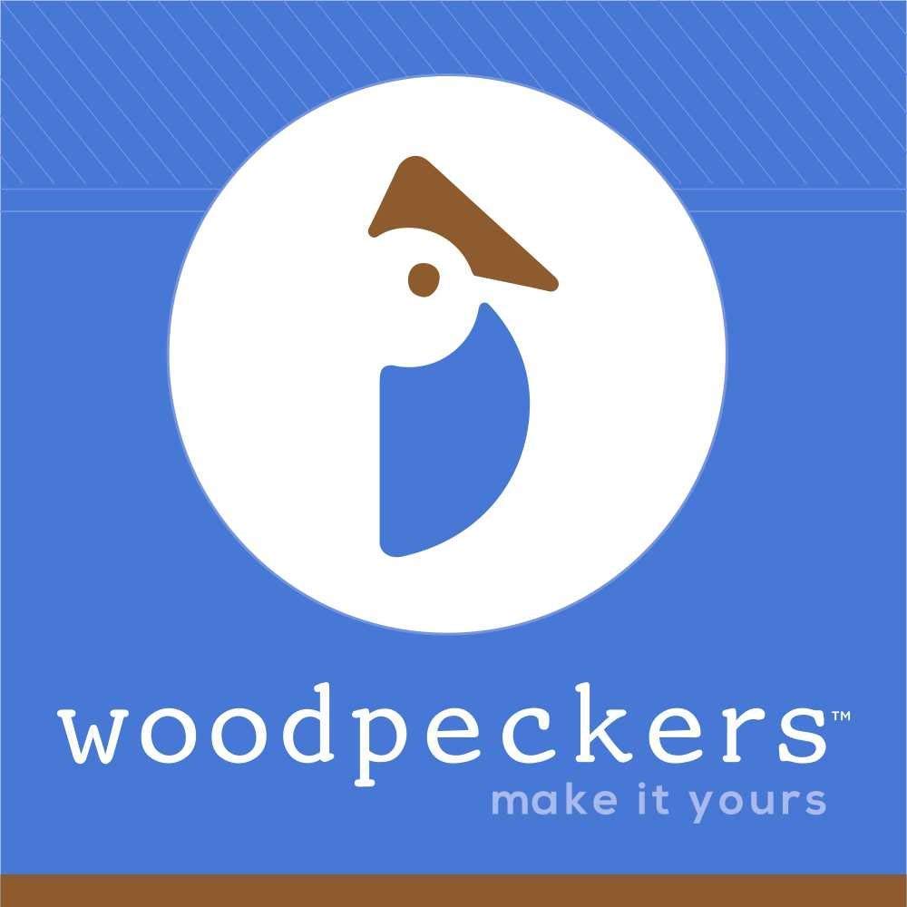 Wood Stars for Crafts, Small Wooden Stars Cutouts 1 Inch by 3/16 Inch, Pack of 100, Christmas, July 4th & Memorial Day by Woodpeckers