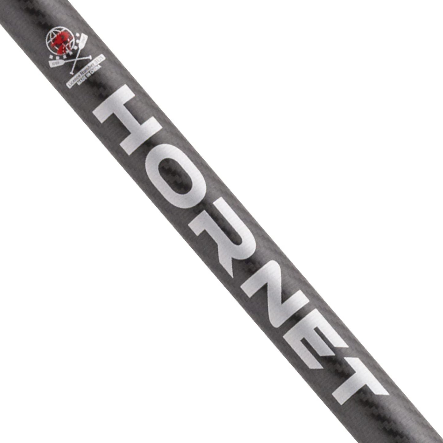 Hornet Watersports Dragon Boat Paddle - Black Glossy- Adjustable Carbon Fiber Dragon Boat Paddle - IDBF Approved - Dragon Boat Accessories (Leverlock Adjustable)