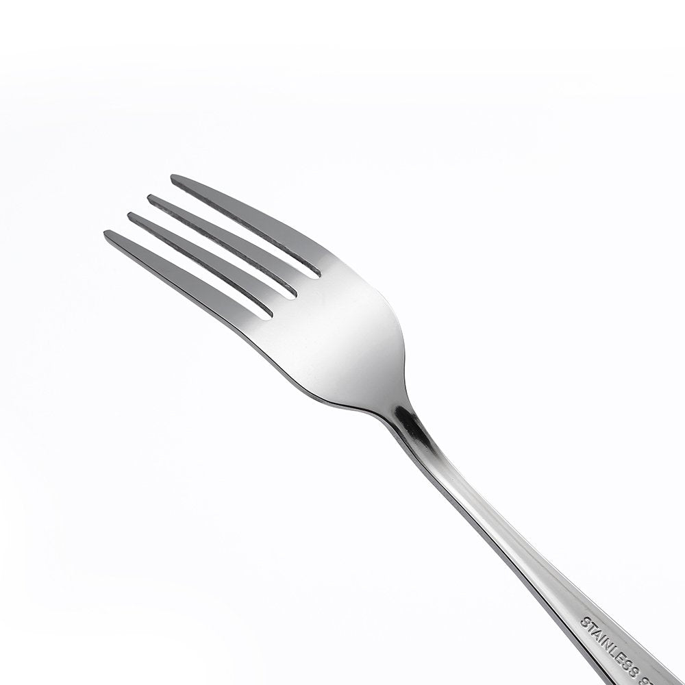 Eslite Staintess Steel Salad Forks Set,6.7-Inch,12-Piece