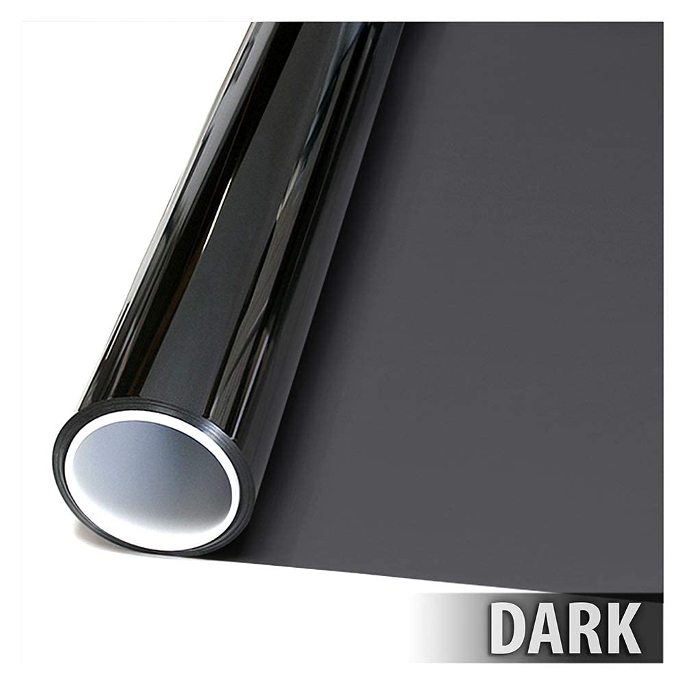 BDF NA20 Window Film Daytime Privacy and Sun Control Natural Black 20 (Dark) - 48in X 50ft