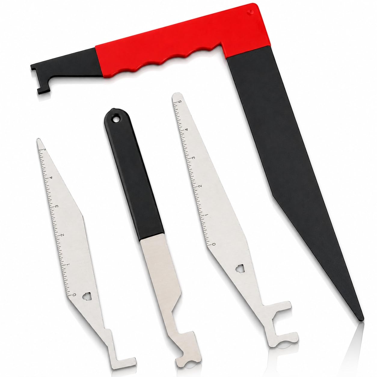 4 Packs Professional Firefighting Multi-Tool Kit, Ultimate Multipurpose Firefighting Tool for First Responders & Firefighters, Heavy-Duty Emergency Rescue Set