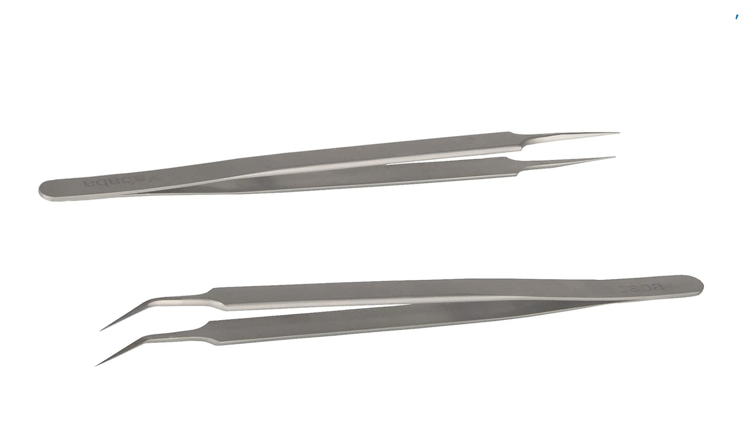 Tweezers, 5 Pcs Precision Tweezers Set, Anti-Static Stainless Steel Long Tweezers Kit for Electronics, Laboratory Work, Jewelry-Making, Craft, Soldering, Hobby, Watches, Car Machines Repair Etc