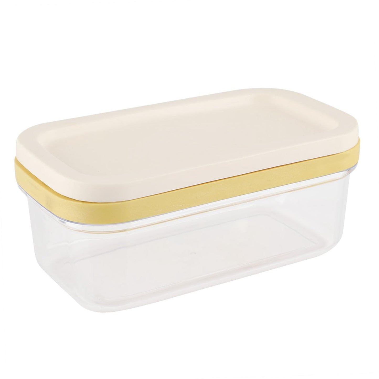 Yctze Butter Box Cheese Container with Cutting Net for Food Storage in Kitchen, Plastic Dish Box with Lid - Ideal for Cheese, Velveta and Butter Storage