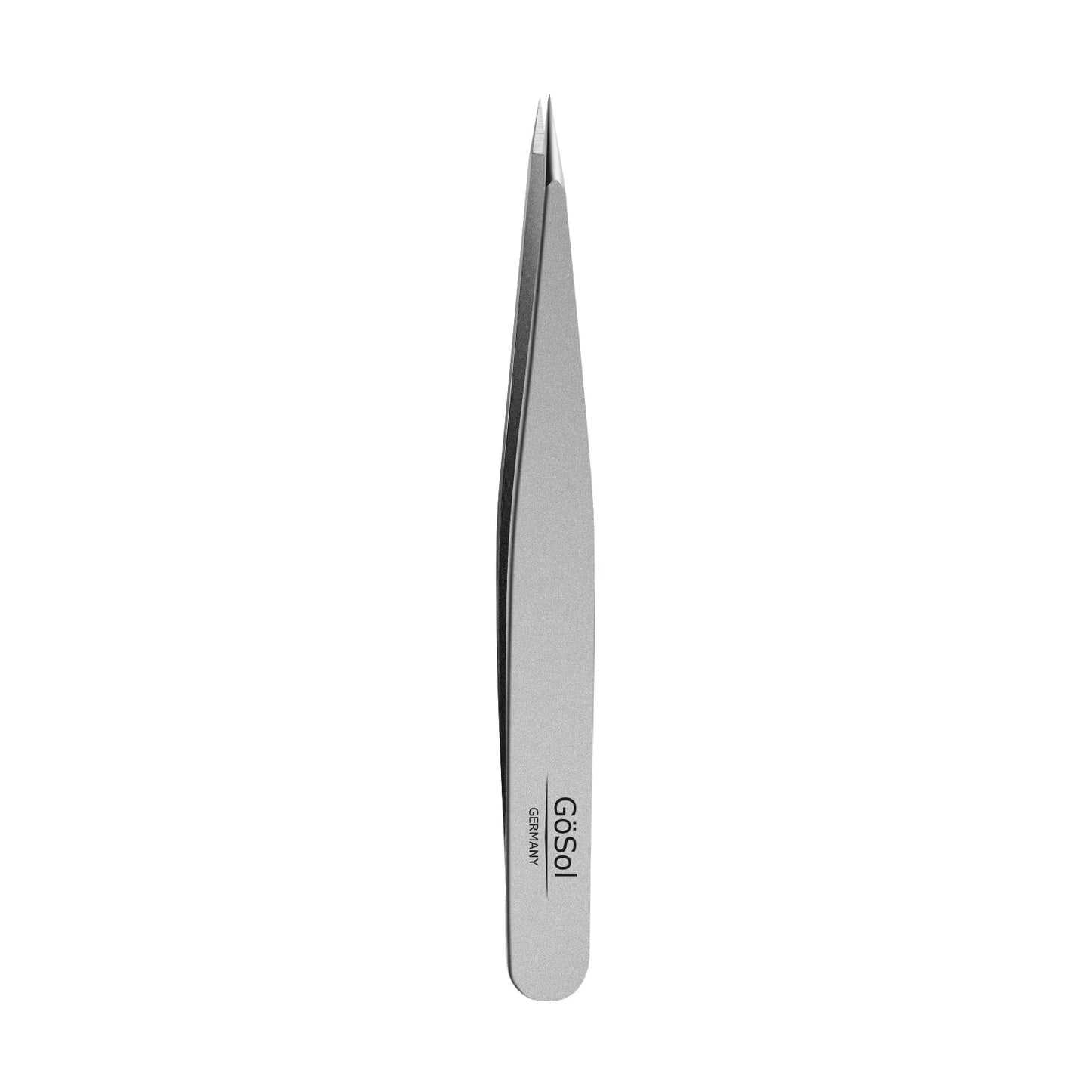 GöSol Tweezers - Professional Pointed Tweezers for Women and Men, 420 Stainless Steel Precision Tweezers for Women Facial Hair Removal, Expert Ingrown Hair Plucker, 0 Gap, Painless Hair Extraction