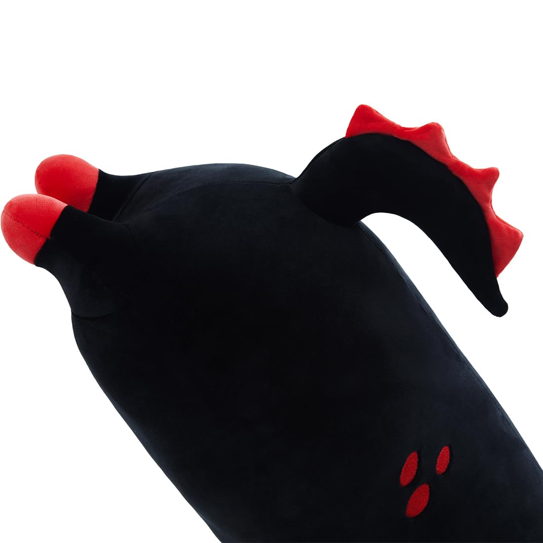 MIAOHAHA Long Plush Axolotl Toy Stuffed Animal Axolotl Plush Toy Pillow Gift for Kids and Girls(Black,70cm/27.5in)
