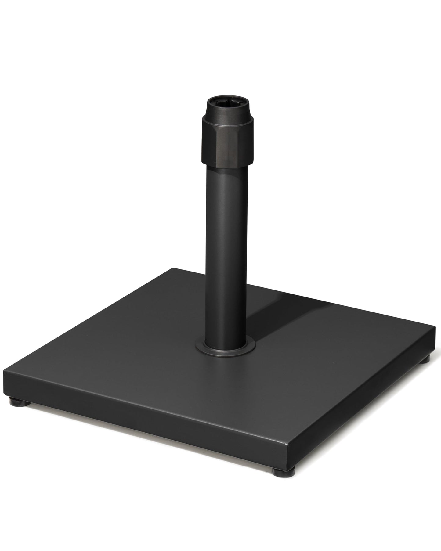 JOINHOM 45lbs Patio Umbrella Base - Heavy Duty Outdoor Patio Market Umbrella Stand for Deck, Poolside, Balcony, Wind-Resistant Design,Black