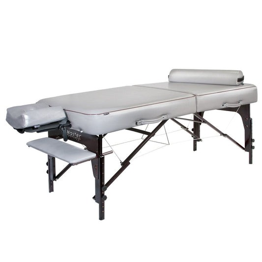 MASTER MASSAGE EQUIPMENT 28259U Portable Massage Table, Gray