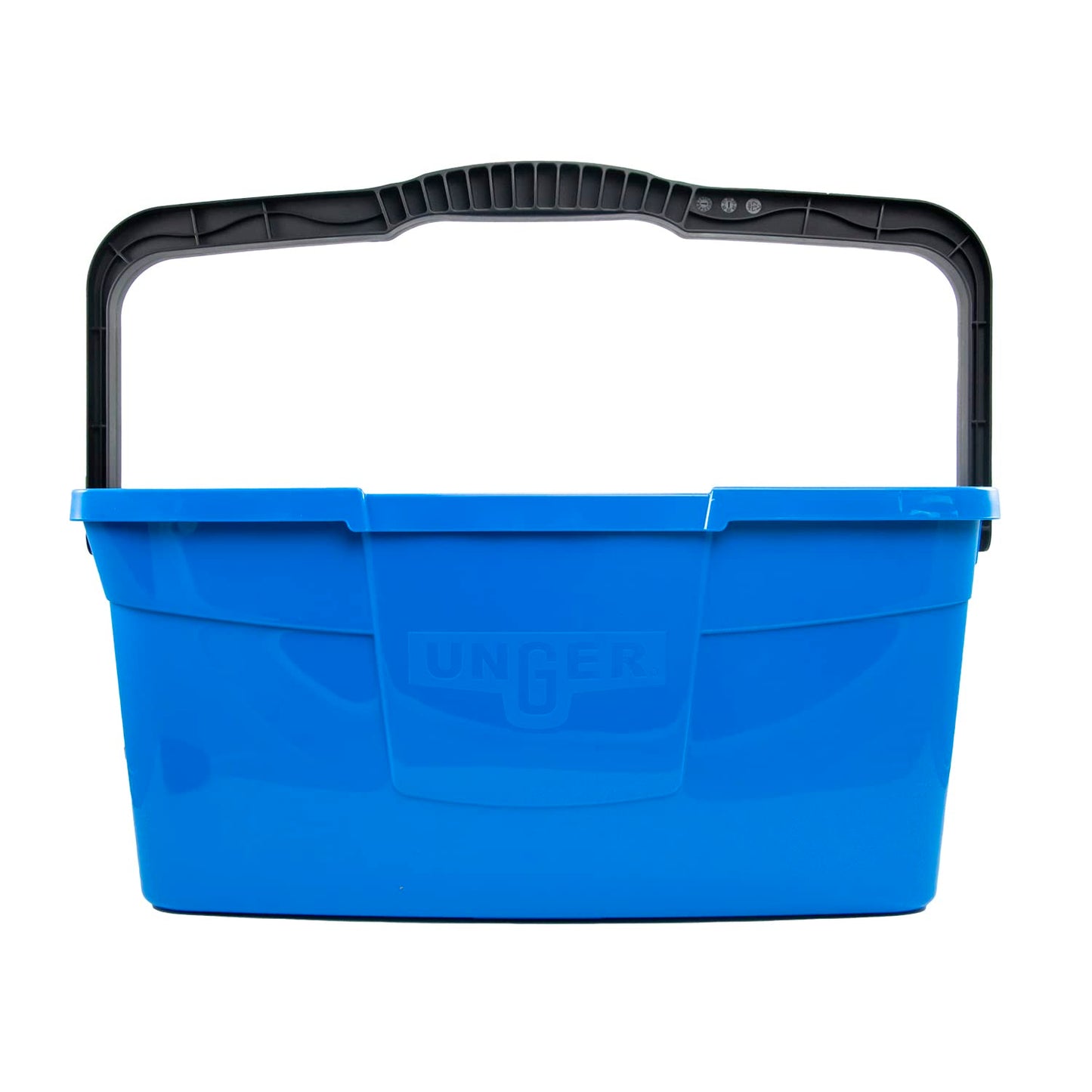 Unger Professional 3 Gallon Bucket – Compact Cleaning Bucket, Comfort-Grip Handle, 2 Pour Spouts, Portable Cleaning Supplies, Plastic Mop Bucket for Floor, Window & Household Cleaning