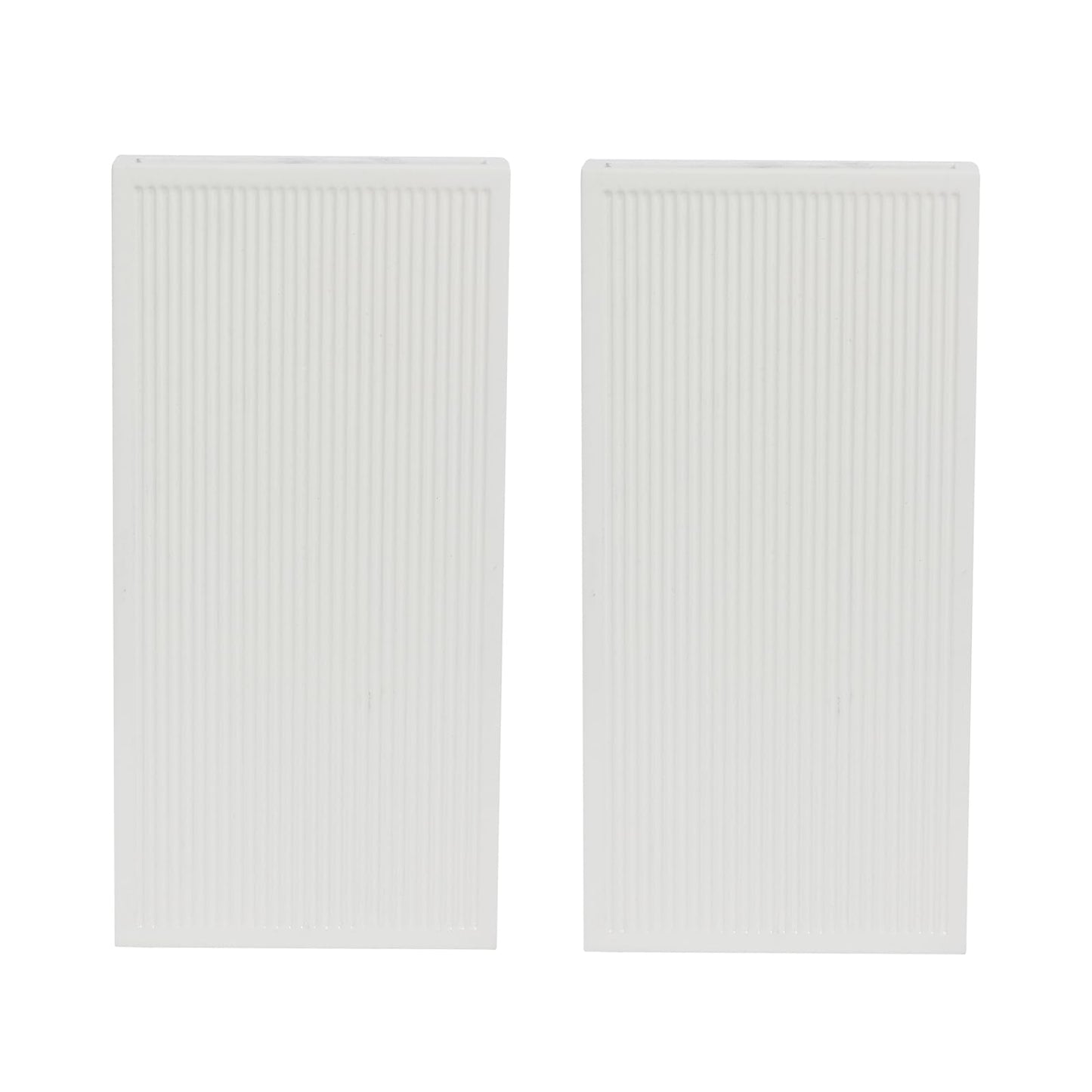 dugunusu Wood Wall Planter Set of 2, Modern Wall Hanging Decor Pocket Planter for Greenery and Dried Flowers, Indoor Wood Hanging Vase (White)