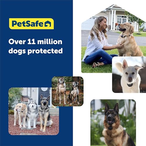 PetSafe Guardian GPS 2.0 Dog Fence + Tracking - Wireless GPS Dog Fence - Real-Time Tracking - Custom Boundaries System - Waterproof Collar - Comfortable Fit